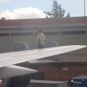 Inspecting the wing