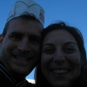 Danny and Jenny check out the donuts