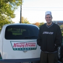 Danny checks out the donuts
