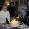 Celebrating Grandma's Birthday