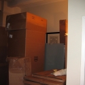 The work and boxes pile up...