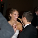 Jonathan and Courtney cut the cake