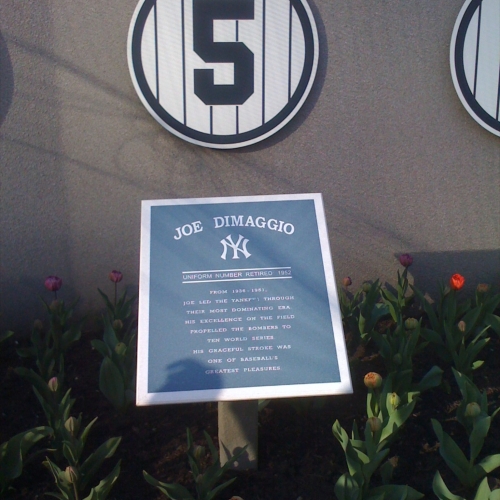 Monuments for Yankee greats from the past