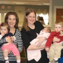 Jenny, Erica and Tammy with the little ones