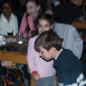 the children playing
