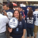 It was impressive how many hosts the Yankees had out to help guests