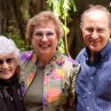 The birthday girl along with Uncle Steve and Aunt Dede