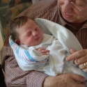 Grandpa Howie with Sara