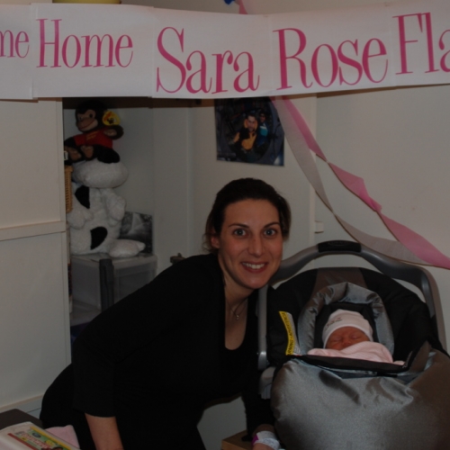 Mommy shows Sara the house