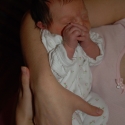 Sara and her mommy