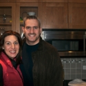 Jenny and Daniel in the (new) kitchen