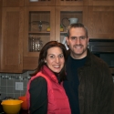 Jenny and Daniel in the (new) kitchen