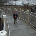 Cousin Max playing in the playground
