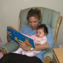 Aunt Ursula reads to Sara
