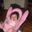 Making faces...