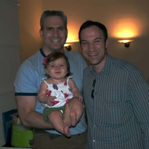 Danny's oldest friend Jeffrey Schwarzschild stopped by to meet Sara!