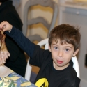 Cousin Max and his tasty turkey leg