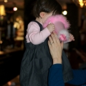 The birthday girl and her special hat!