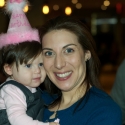 The birthday girl and her special hat!
