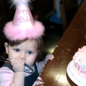 A fistful of cake is the bestest!