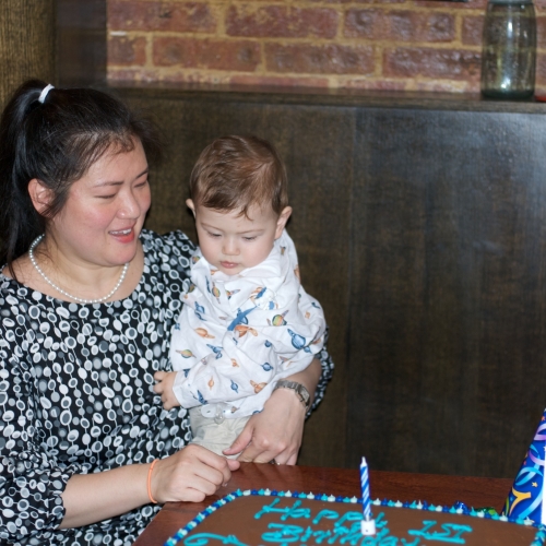 Mommy and the Birthday Boy