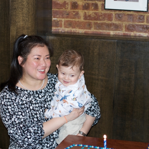 Mommy and the Birthday Boy