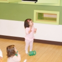 Peanut loving her ballet class!