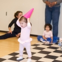 Peanut loving her ballet class!