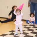 Peanut loving her ballet class!