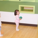 Peanut loving her ballet class!