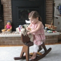 Riding the horse