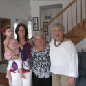 Sara and Mommy with Susie and G