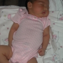 Julia sleeps