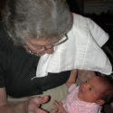 Great Grandma and the baby