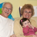 Bubbie, Grandpa and Sara