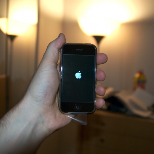 Turning on for the first time