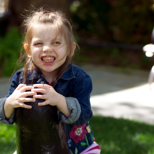 There might have been wet paint, but that didn't stop the fun!