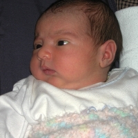 The confused look of a baby